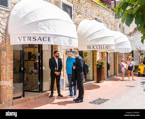 boutique versace a capri|clothing stores in capri.